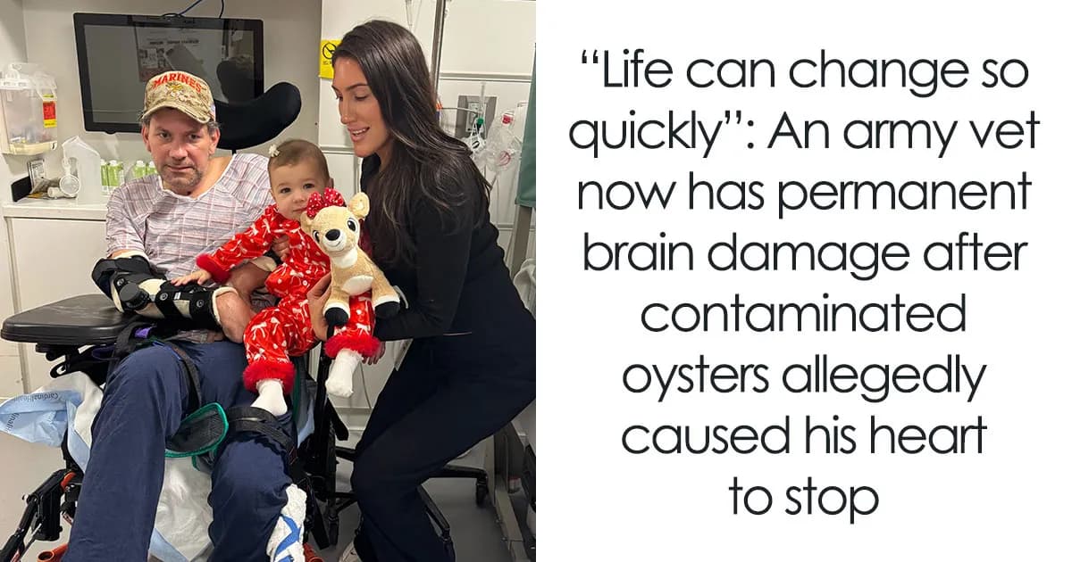 Family Celebration Takes A Dark Turn As Marine Vet Gets Brain Damage After Eating Raw Oysters