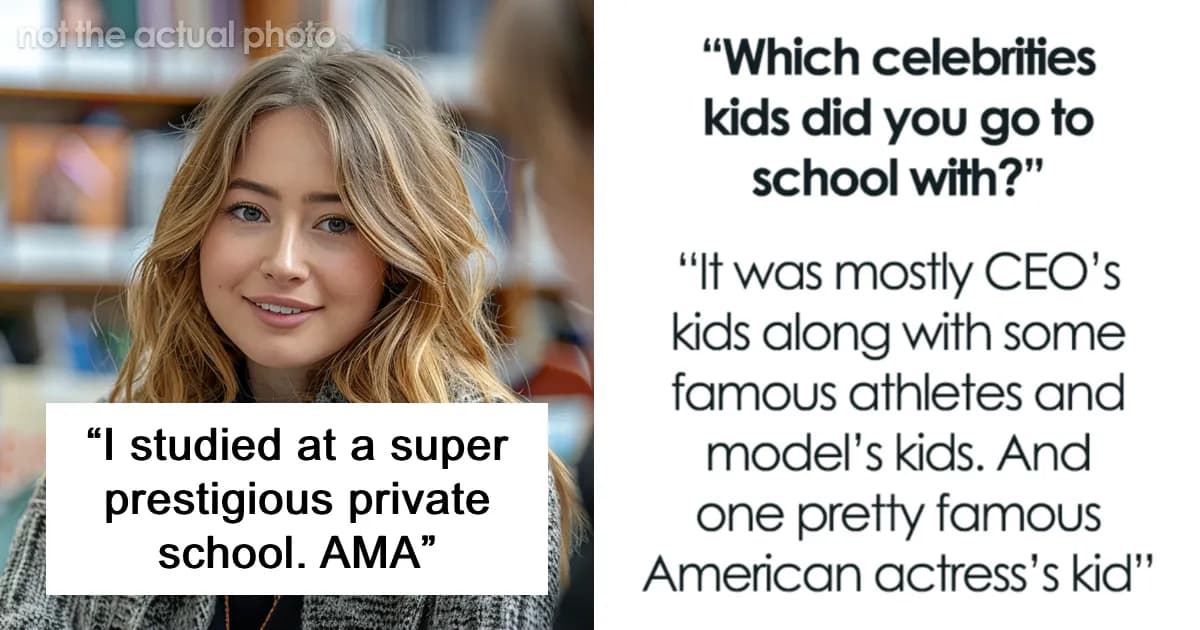 Private School Student Shares How Wildly Out Of Touch Her Classmates Were