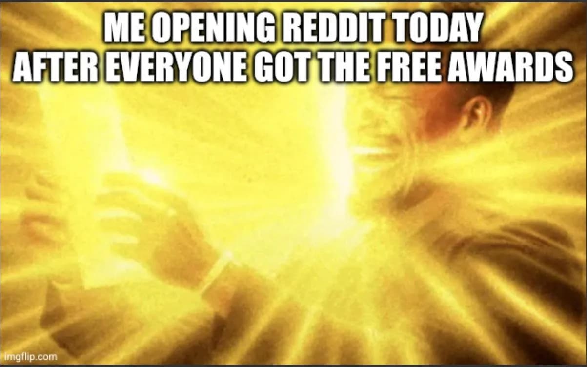Every post on Reddit is glowing today