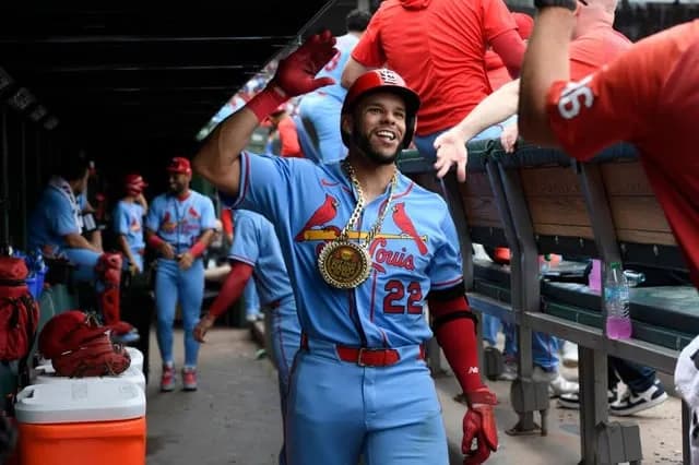 Joshua Báez of the St. Louis Cardinals is the first player to homer in his first 3 at-bats in the majors