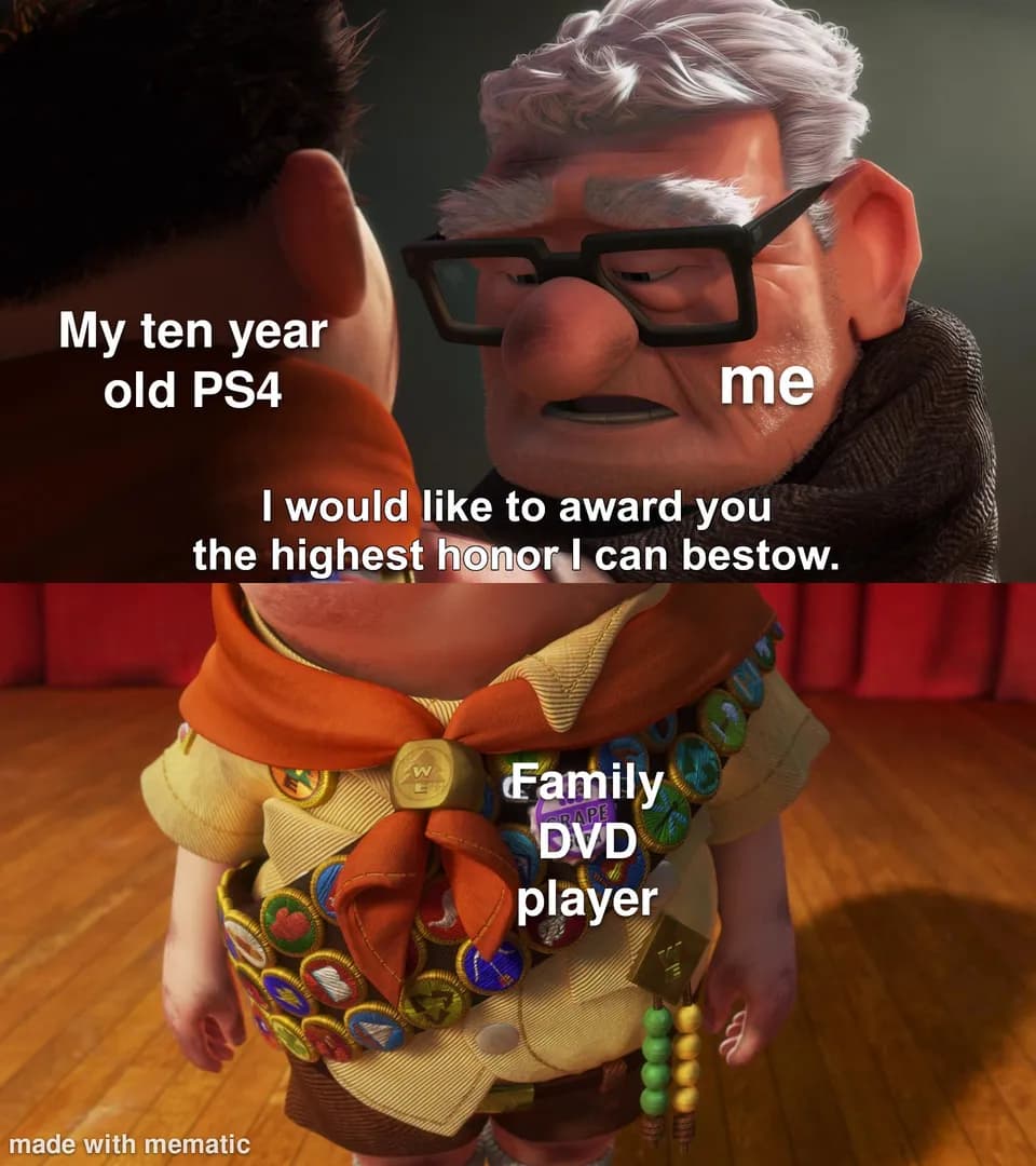 My PS4 is retiring after ten years