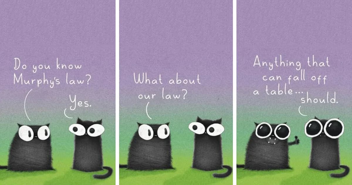 This Artist Turns Everyday Cat Behavior Into Adorable Illustrations (41 New Pics)