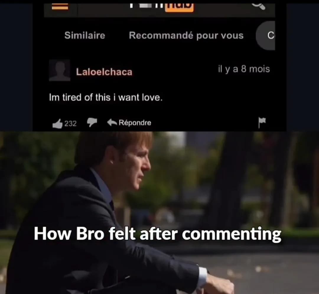 bro hit the limit