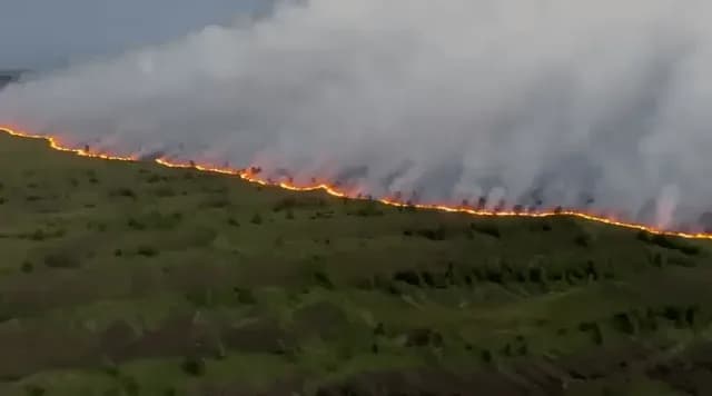 The worst fire in Belgium's history has doubled since yesterday and has now ravaged nearly 3000 hectares in the province of Liège.