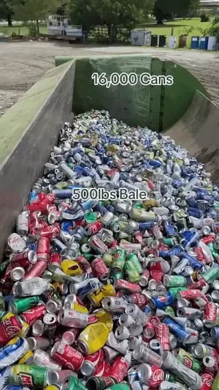 How soda cans get crushed
