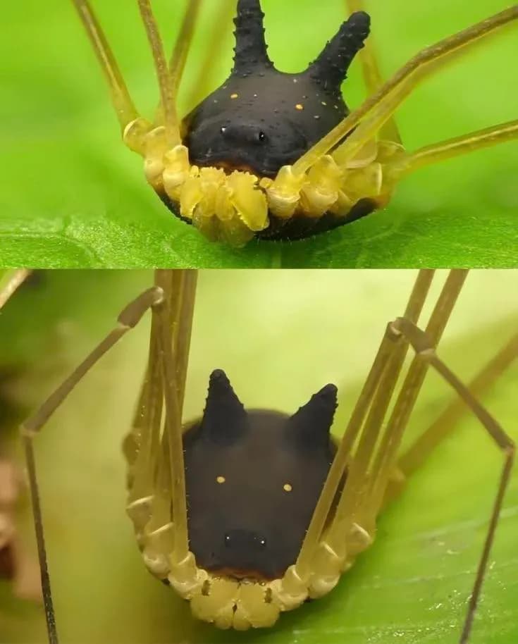 "Bunny Harvestman" discovered in 1959,native only to the Amazon rainforest