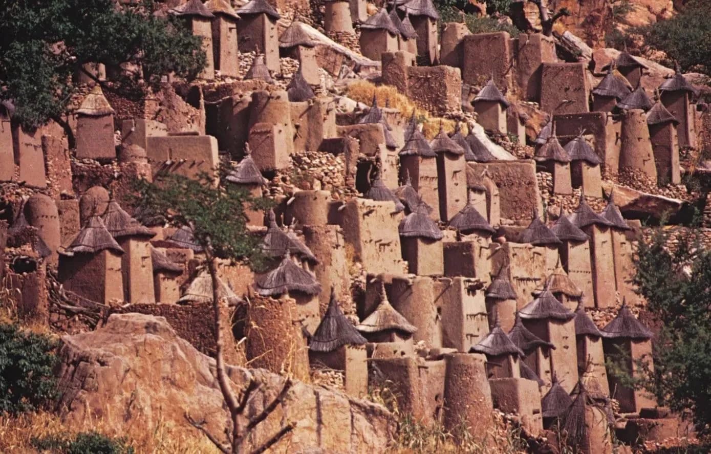 Bandiagara Escarpment in Mali