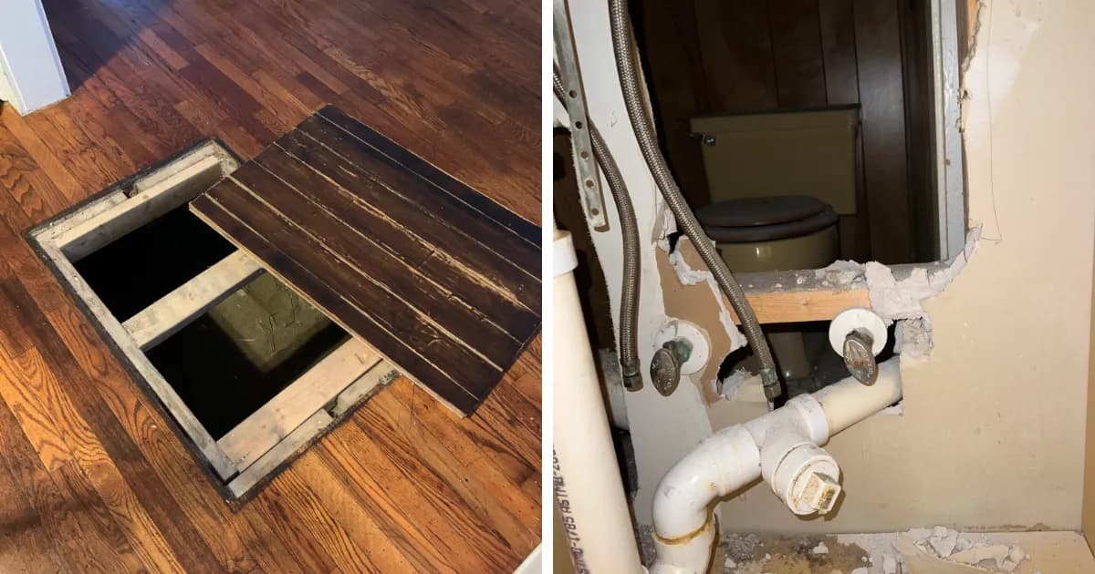 Secrets Behind Old Walls: 50 Intriguing Finds Discovered In Homes