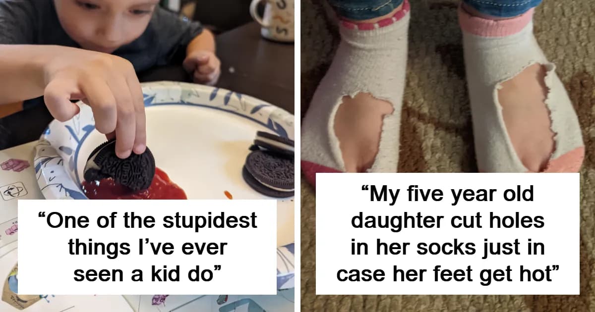 Logic Left The Building: Kid Fails That Left Parents In Tears Of Laughter, Mostly