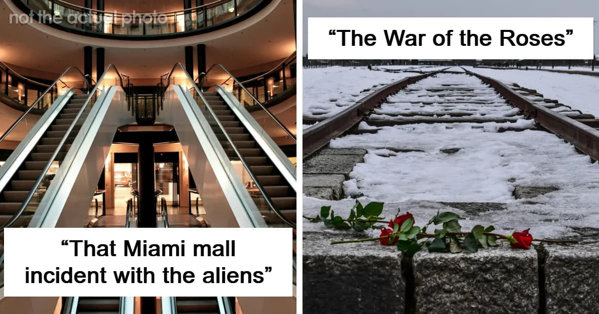 People Are Sharing What Strange Events Everyone Collectively Forgot About