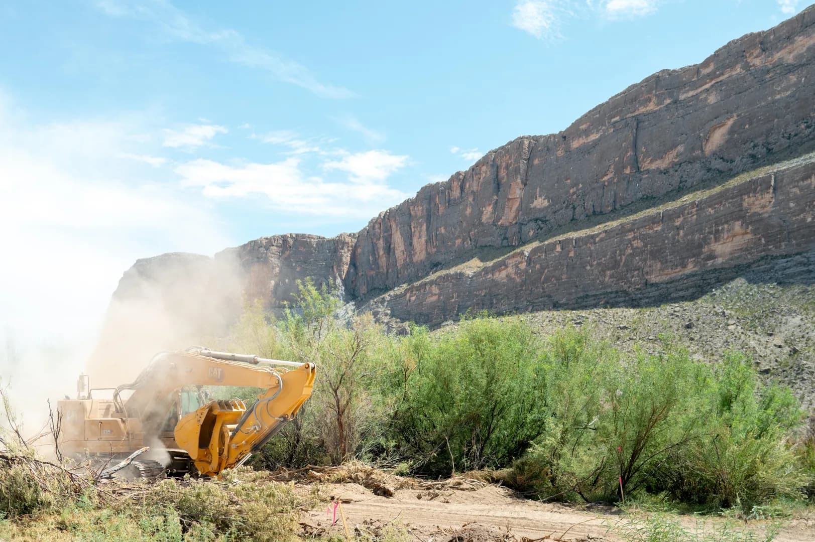 Trump’s border wall push is back — and it’s destroying national parks and 200-year-old trees