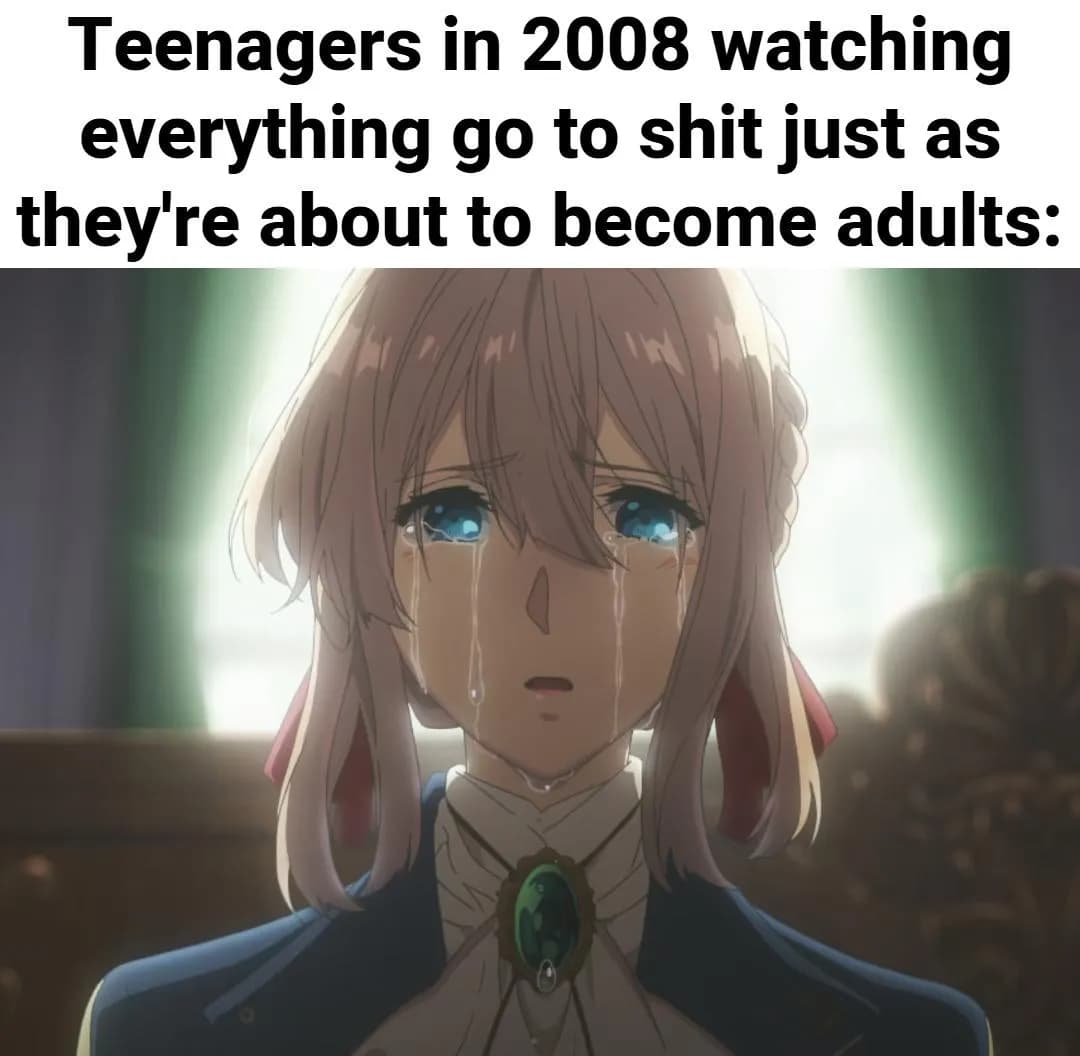 I can't imagine what it was like