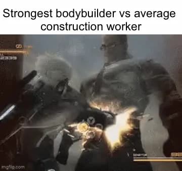 Fake muscles vs REAL muscles