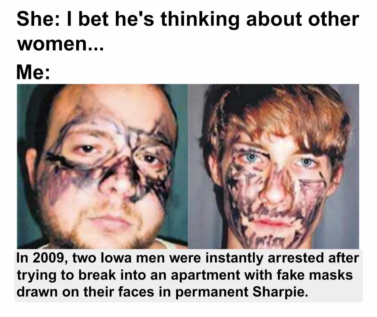 The perfect disguise doesn't exi-