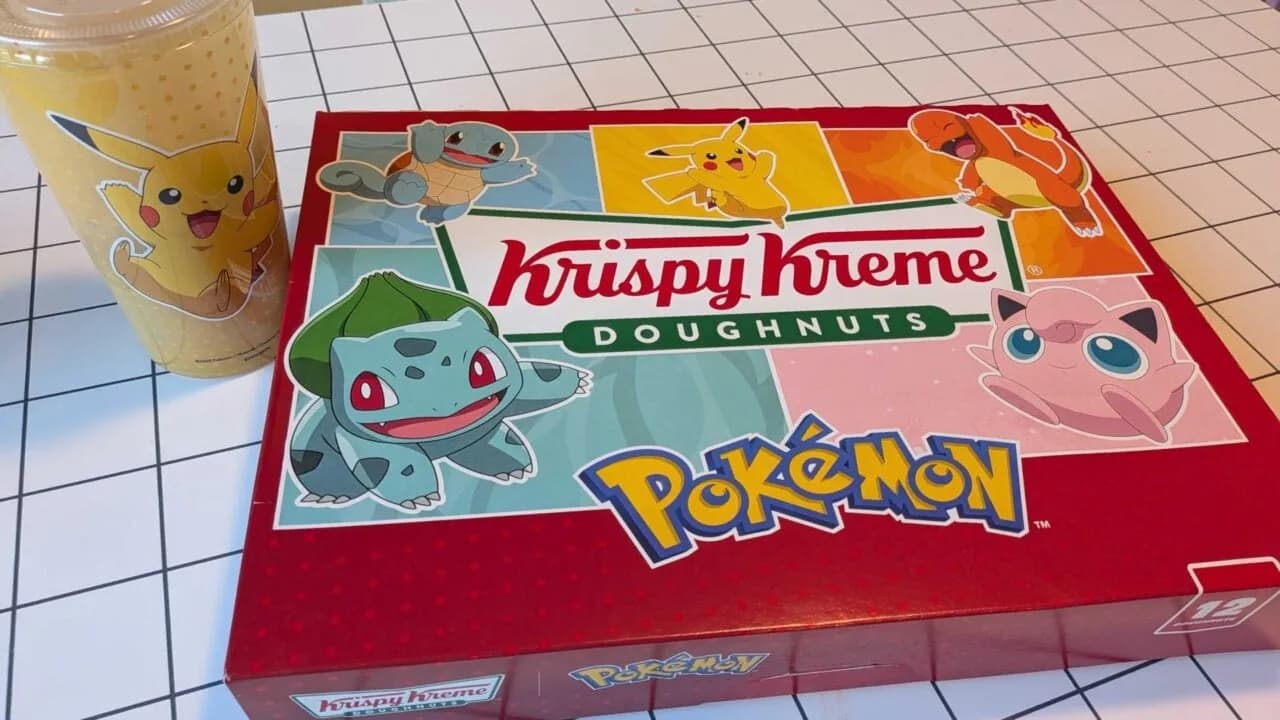 I Tried Krispy Kreme's Pokémon Doughnuts