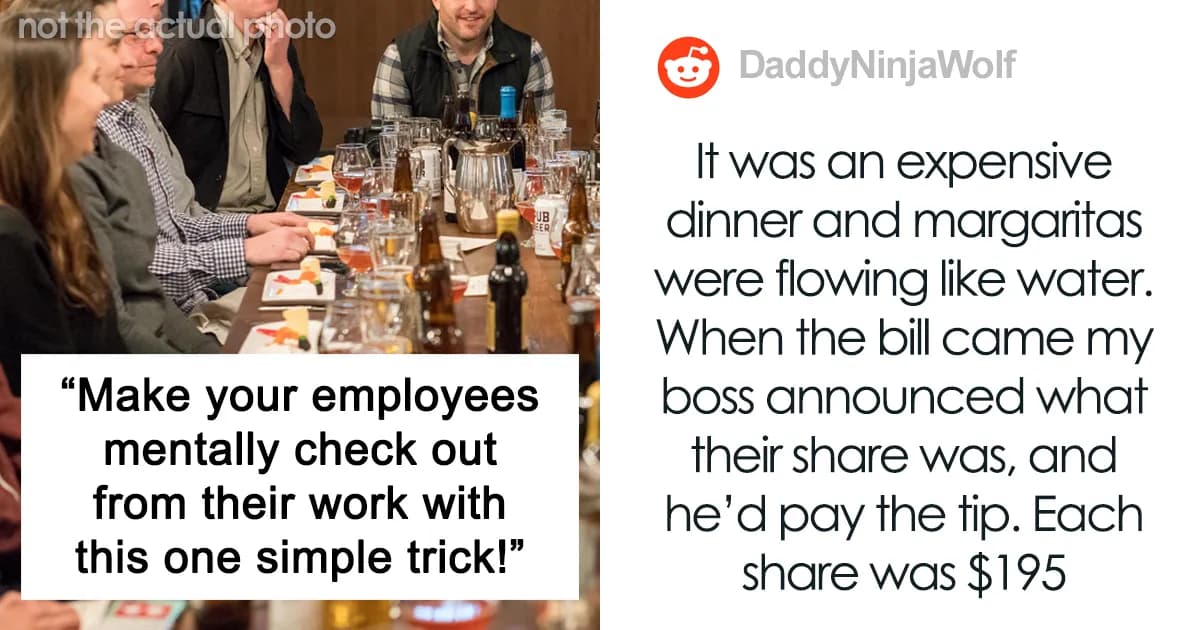 30 Times Greedy Bosses Expected Employees To Pay For Gatherings