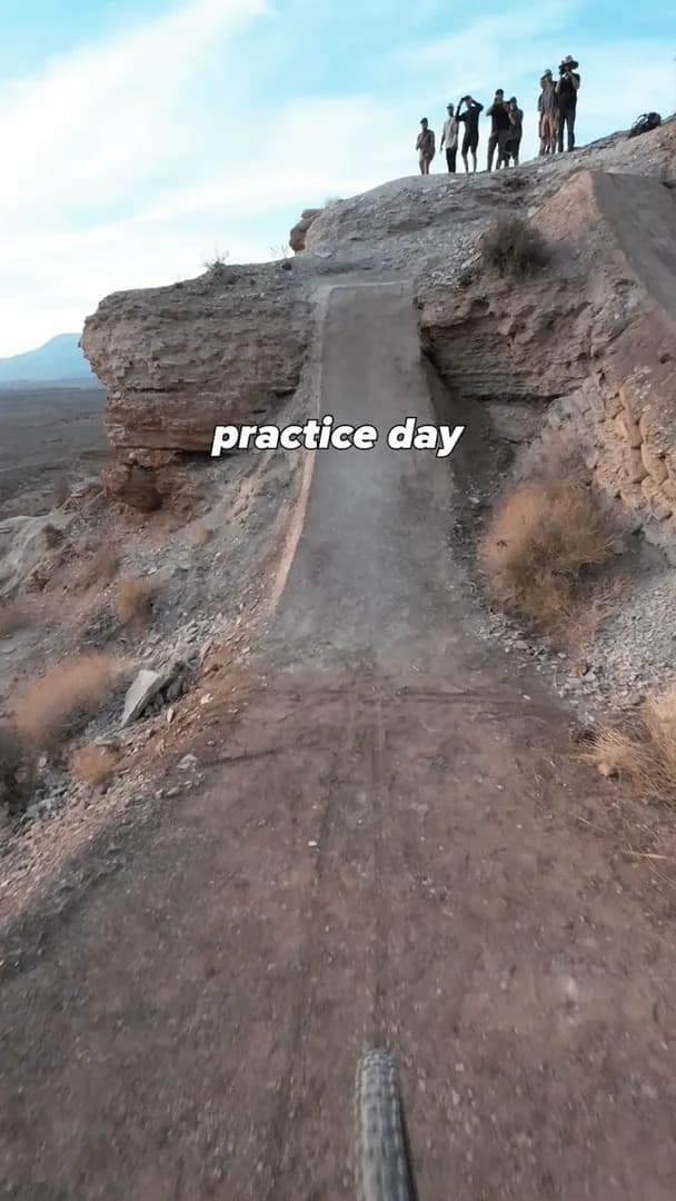 [POV] Carson Storch taking a slam during Red Bull Rampage practice