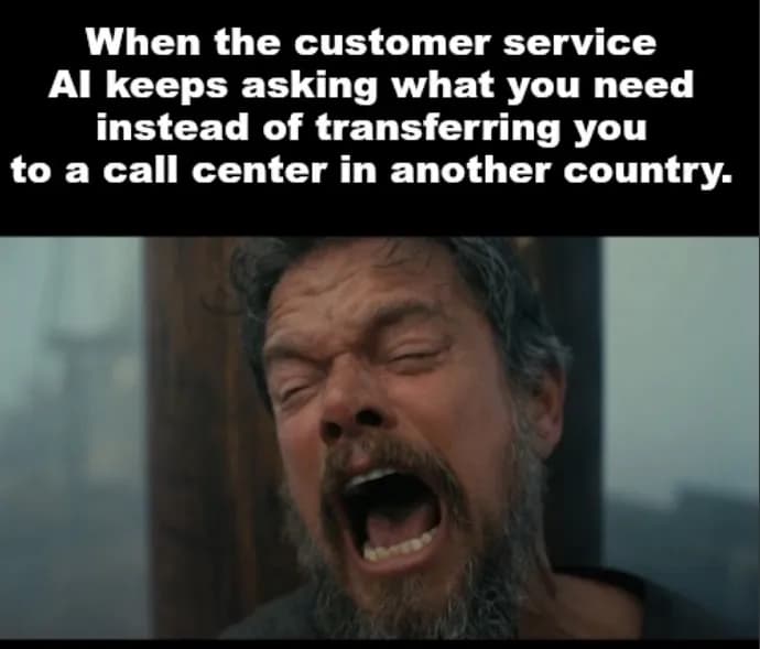 They'll hang up on you.