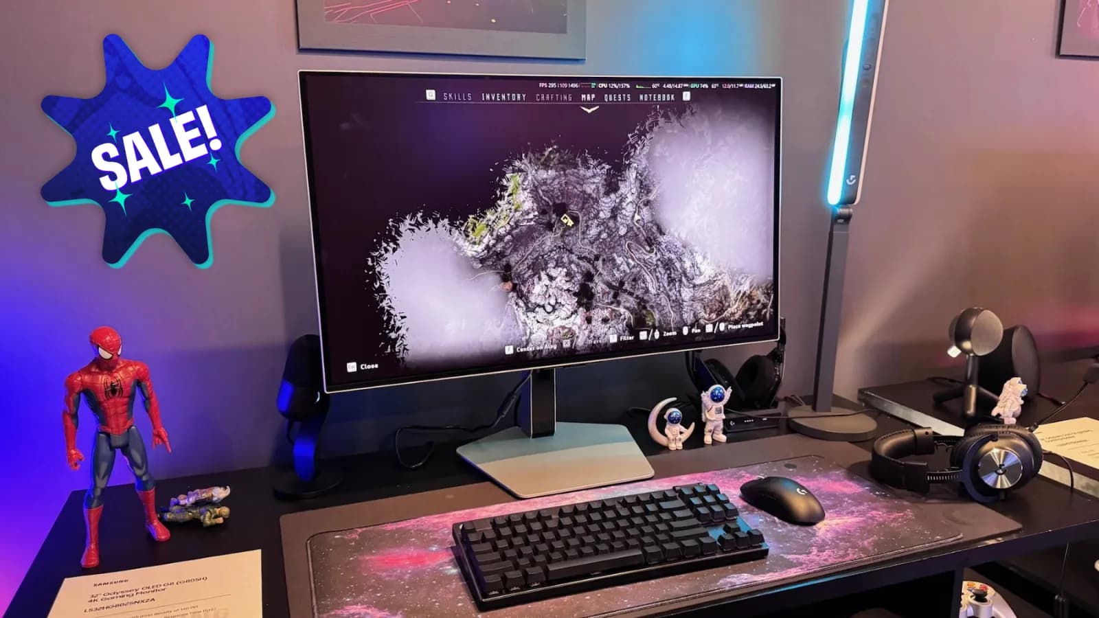 Best OLED monitor deal: Save $300 on the Samsung 32-inch Odyssey OLED G8 at Amazon