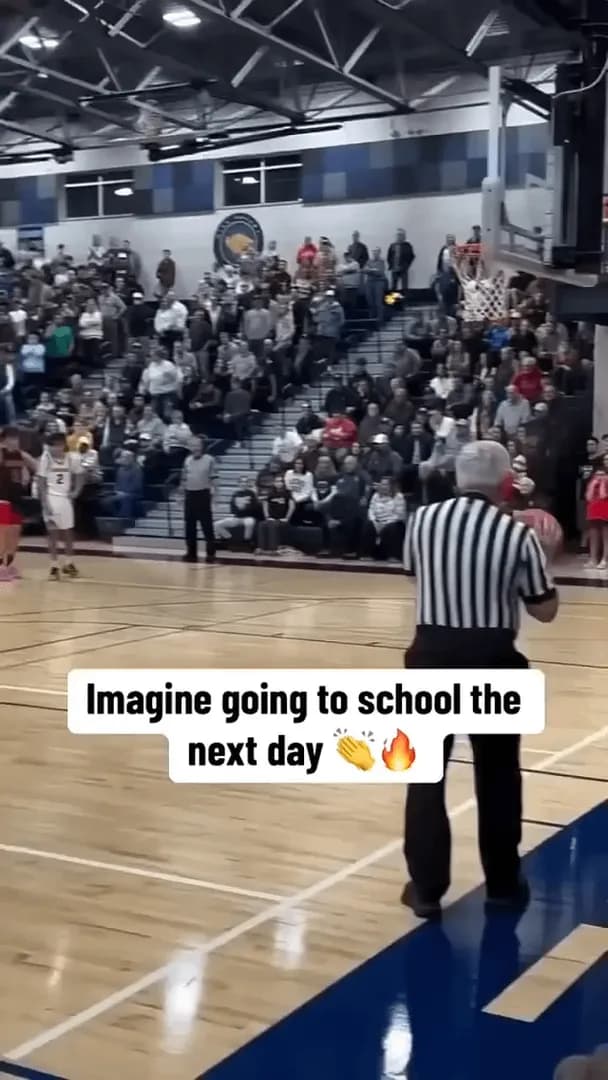 Winning the game in the last sec.