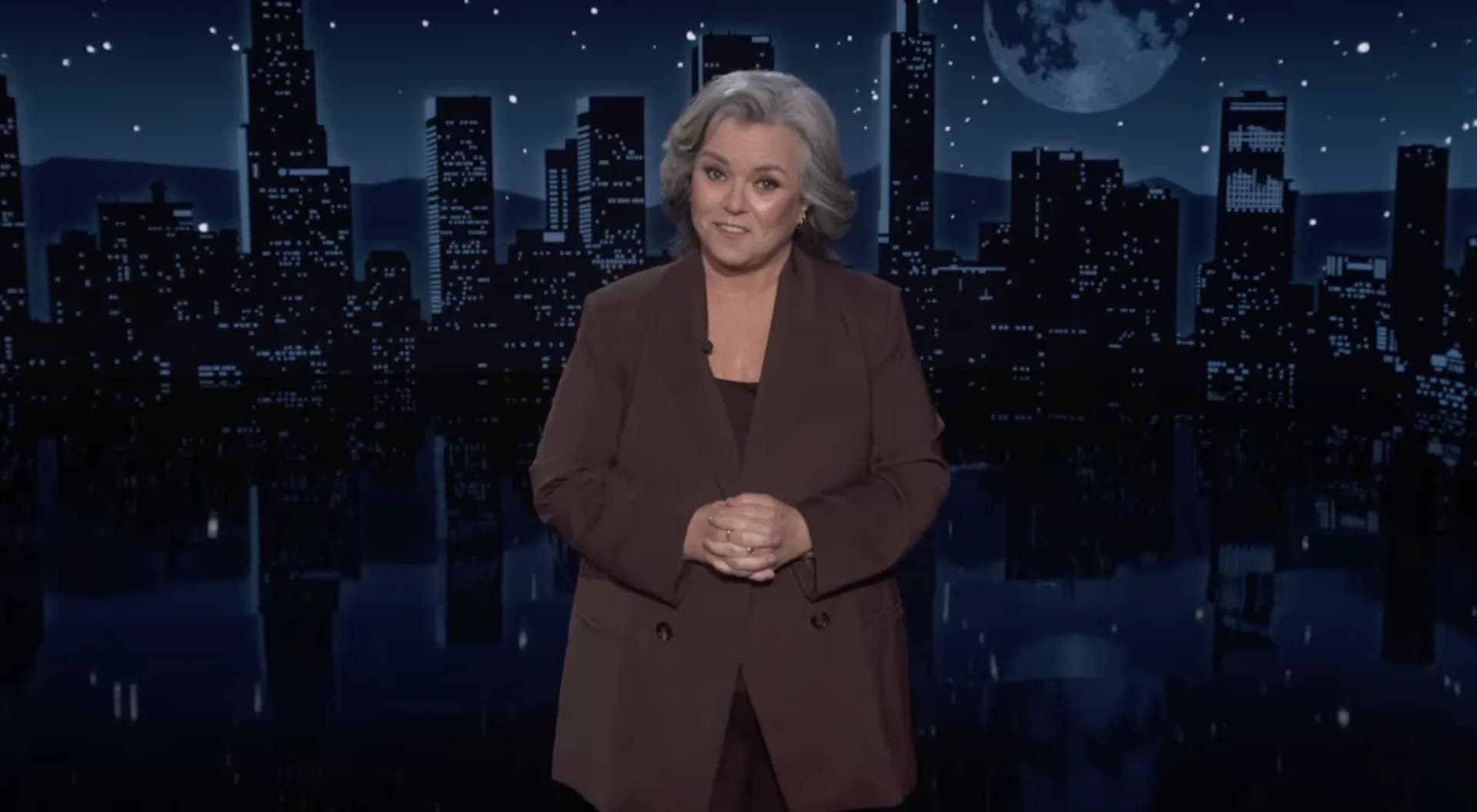 Rosie O'Donnell has another 'Kimmel' monologue dig at Trump