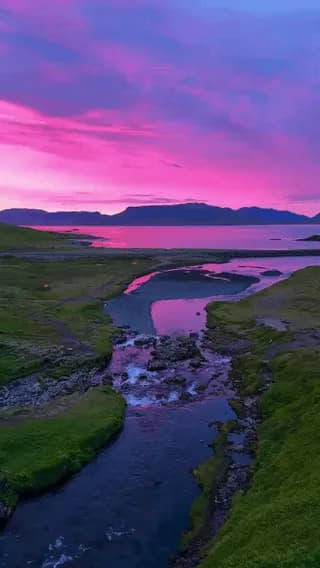 This is how 2 AM looks in iceland