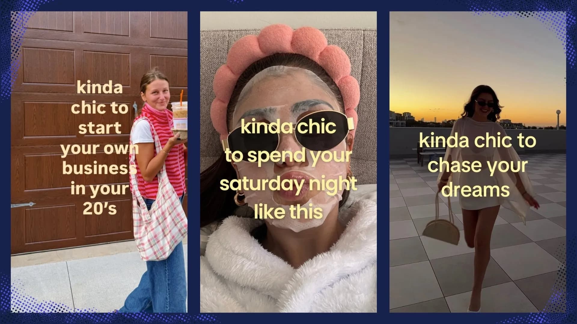 What is the 'kinda chic' trend? Why the internet is already over it