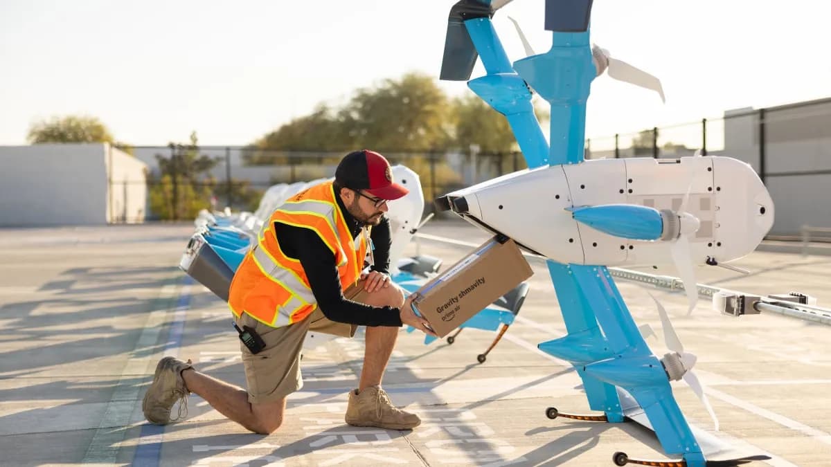 Amazon responds to viral video of its drone's hot tub mishap