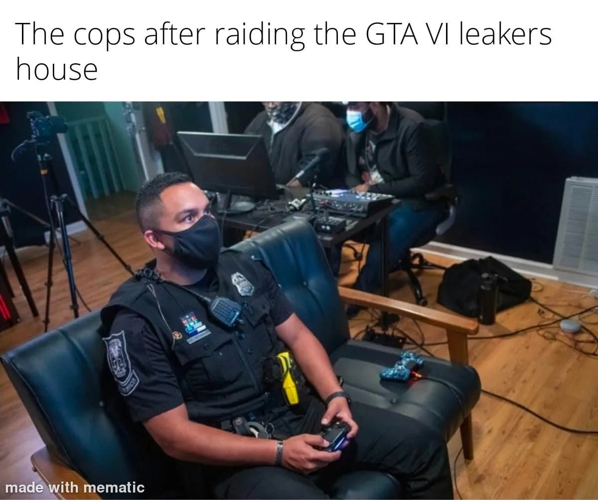 Good police work!