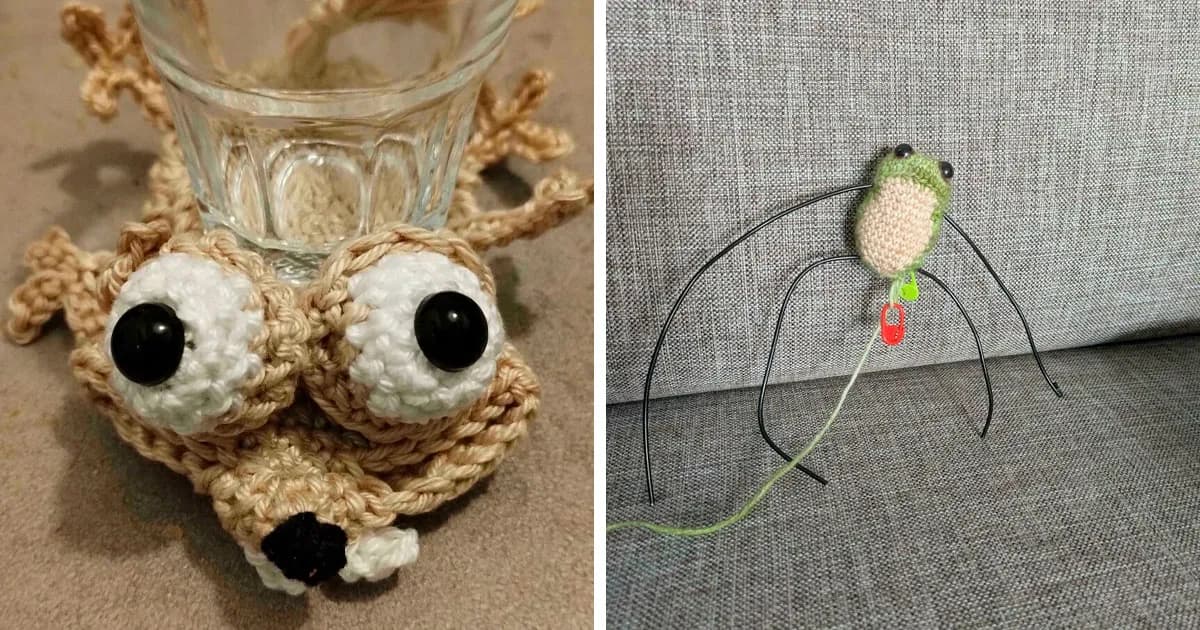 73 Crochet Creations That Prove Not Every Craft Project Turns Out As Intended