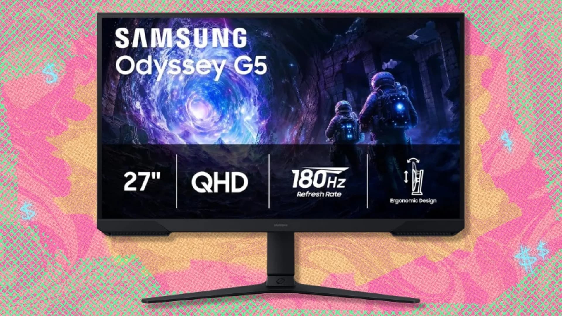 Best gaming monitor deal: Get the 27-inch Samsung Odyssey G5 at 32% off