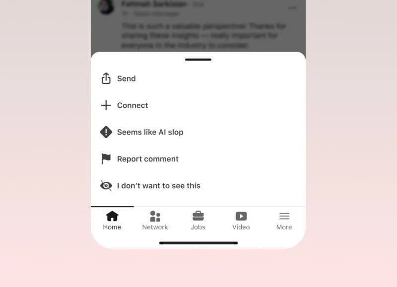 Over one million people have clicked LinkedIn’s AI slop button