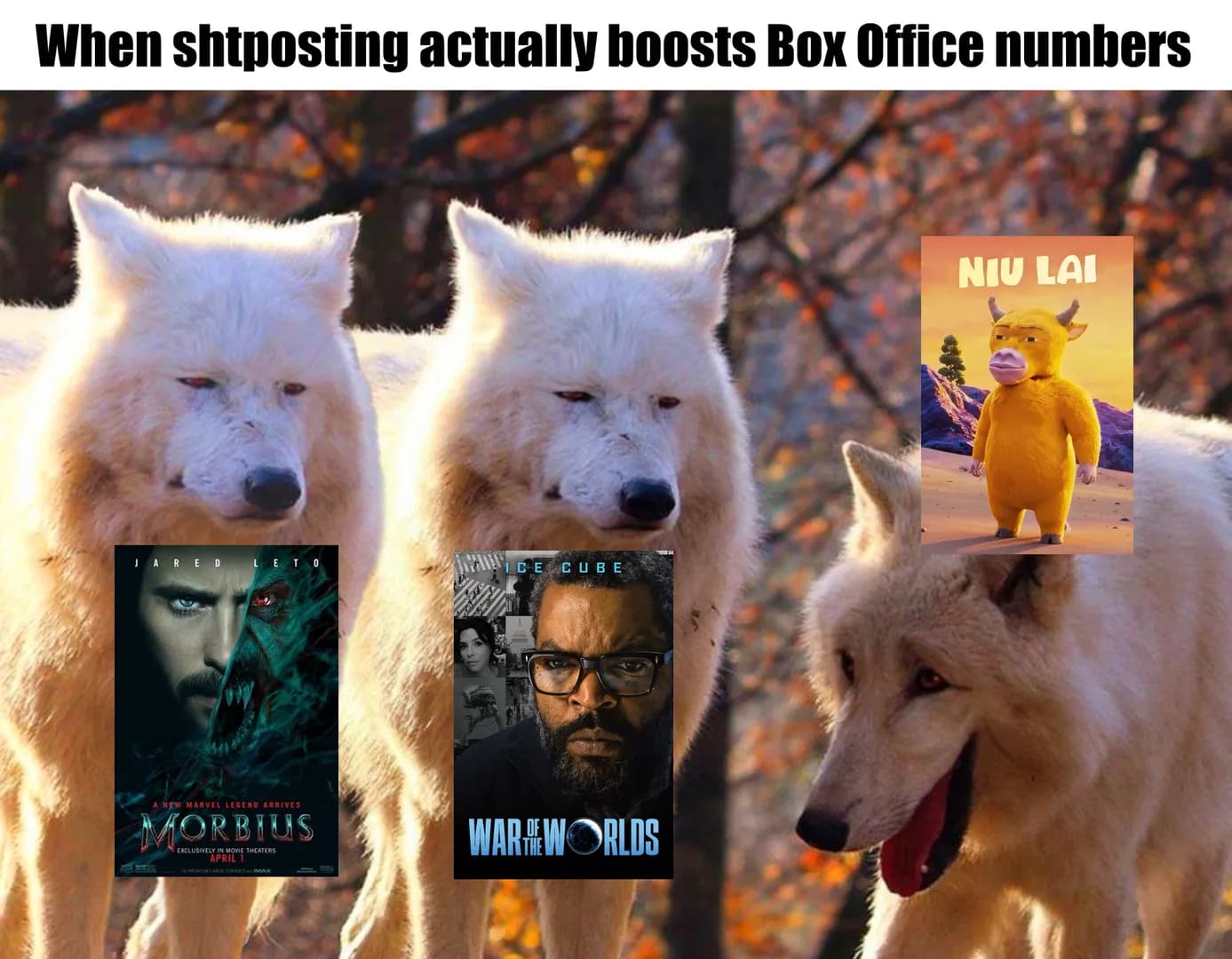 They're playing a different meme game over there