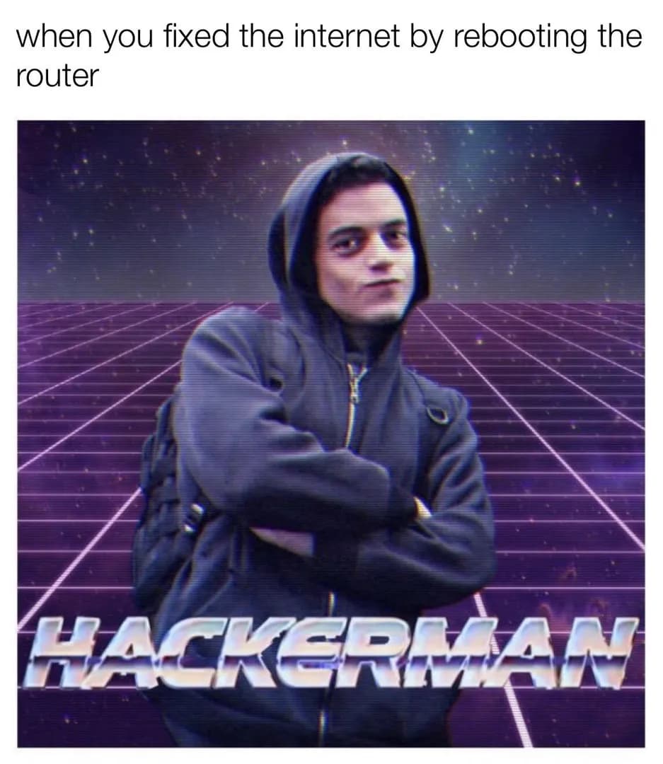 Rebooting the router does work