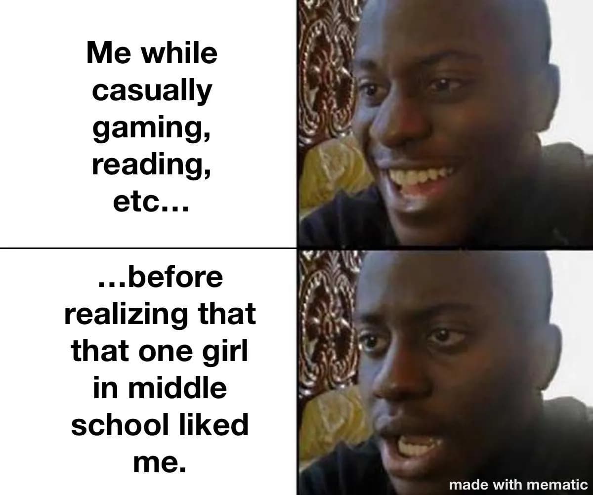 Curse my obliviousness…