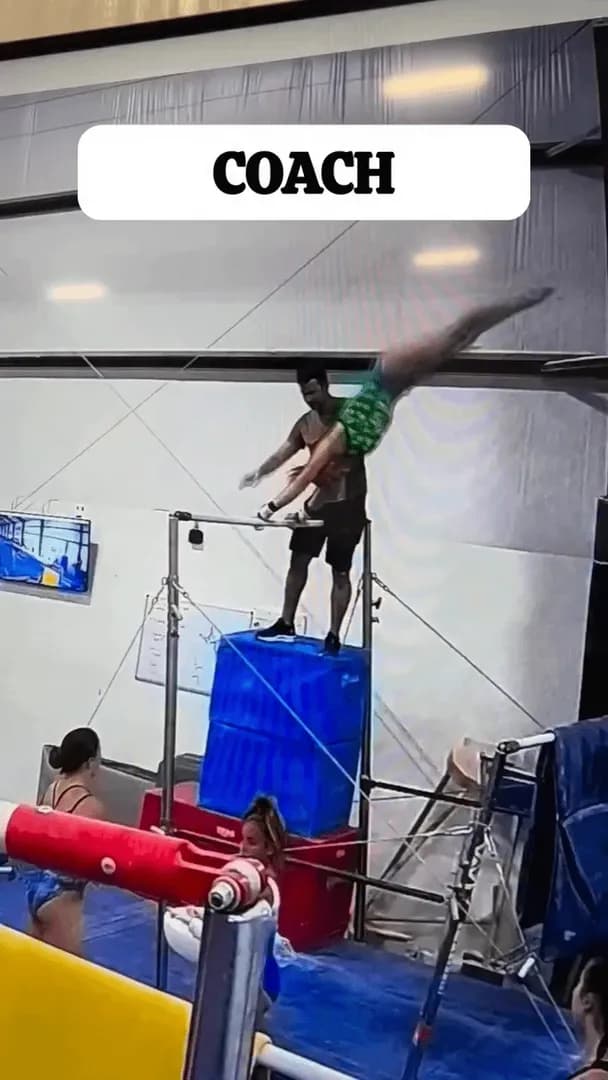 Gymnastic coaches for the win.
