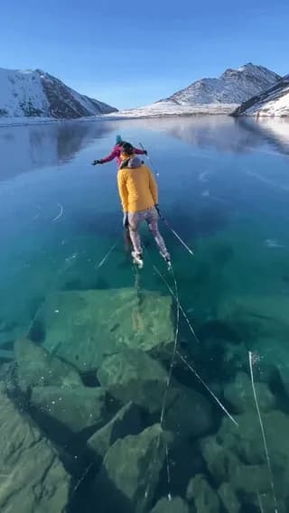 Beautiful yet terrifying Rabbit lake - Alaska