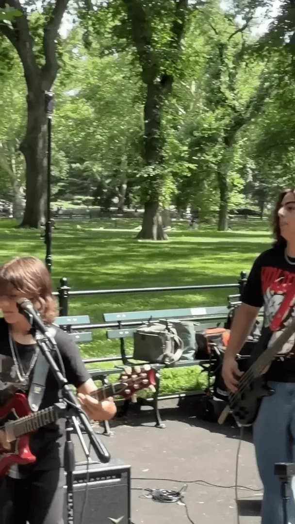 Central Park and Times Square drum solos by Yoyoka Soma