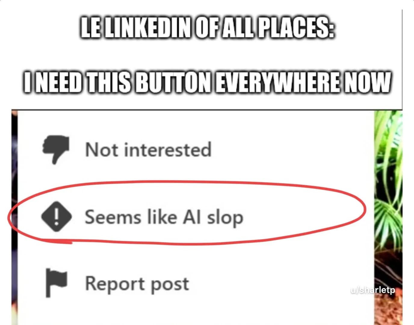 AI Slop Button