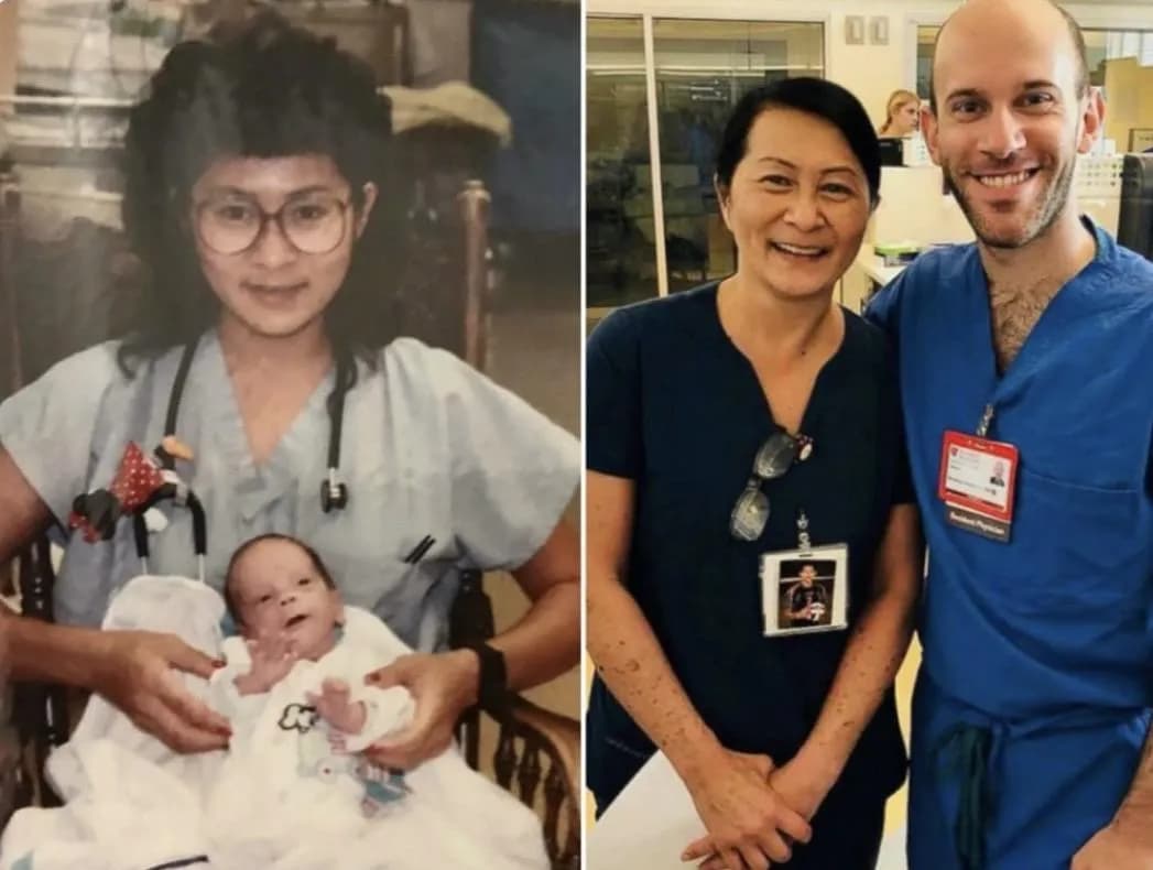 Nurse discovers her new coworker was her premature patient 28 years ago