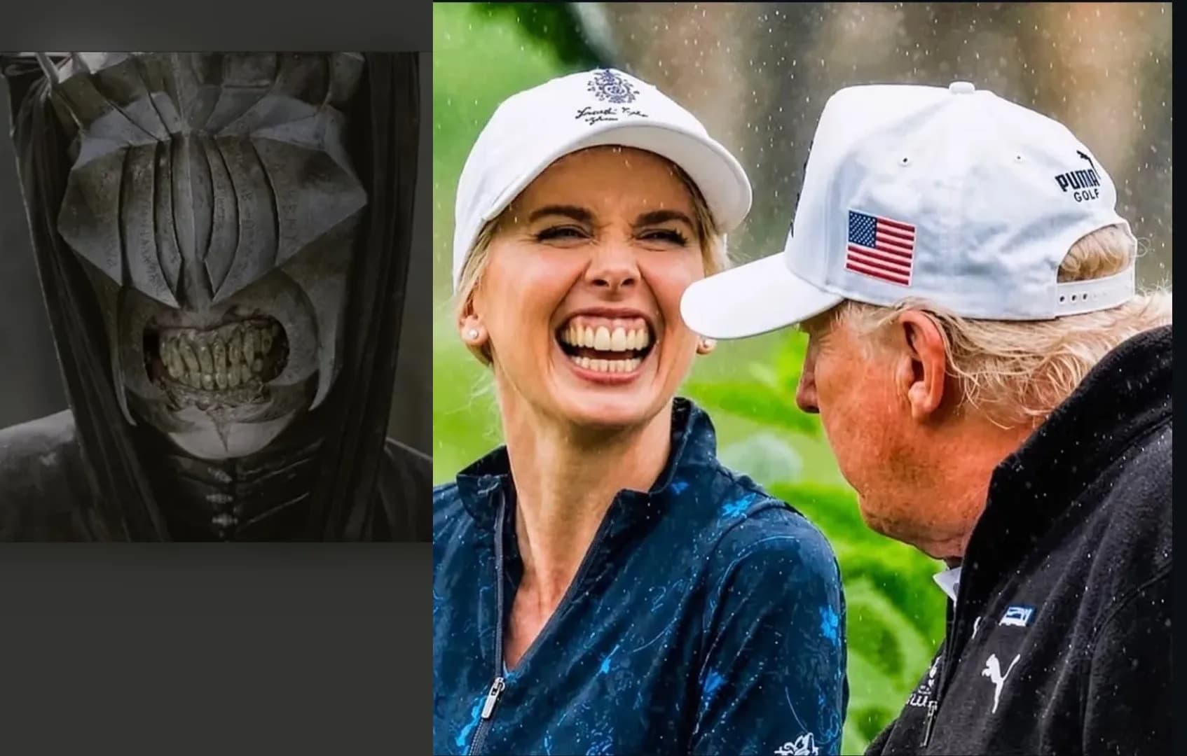 Who has prettier teeth?
