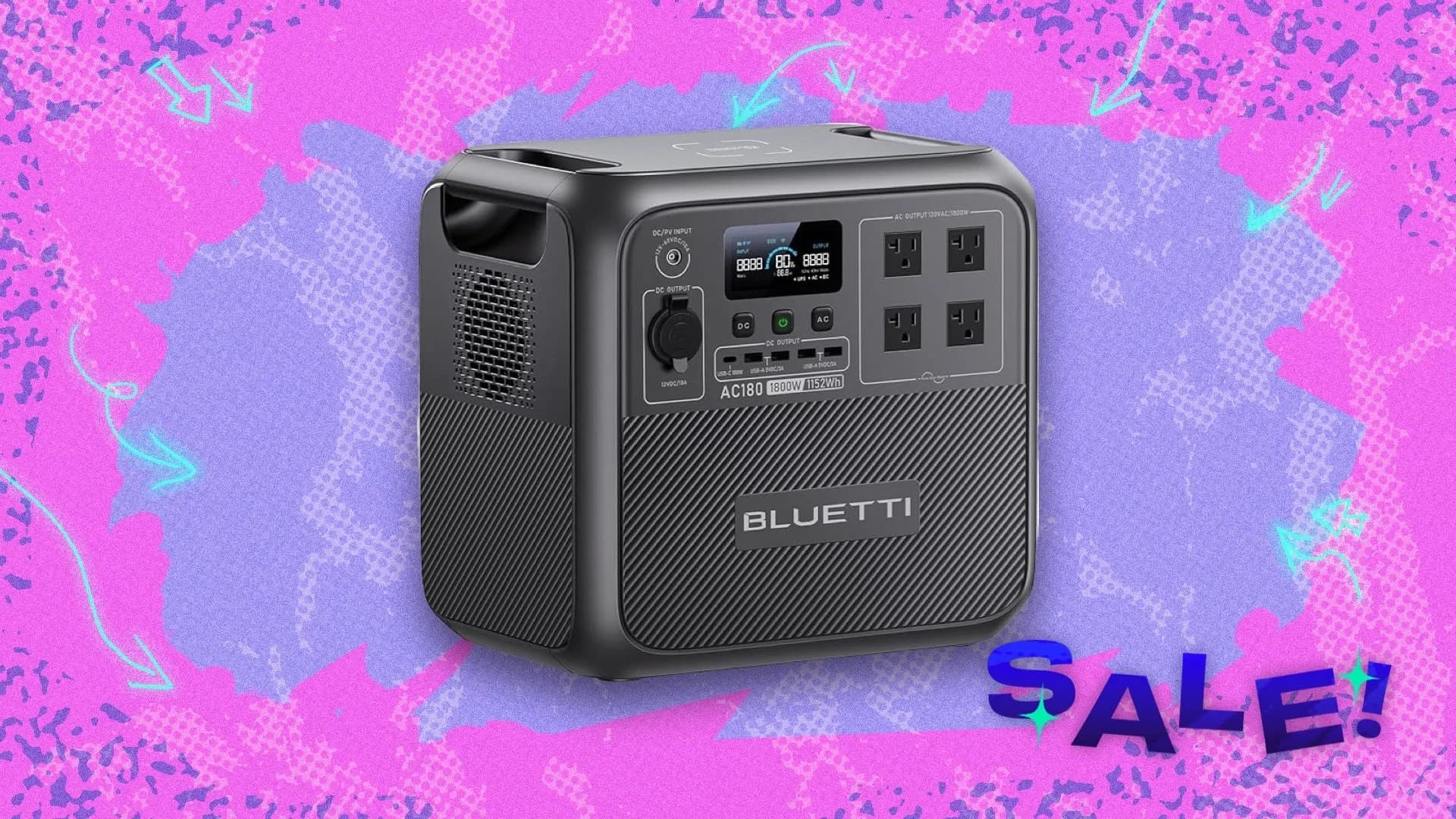 Best portable power station deal: Bluetti AC180 is 25% off