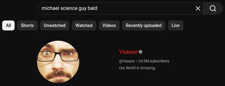 I love it when youtube knows what I'm searching for