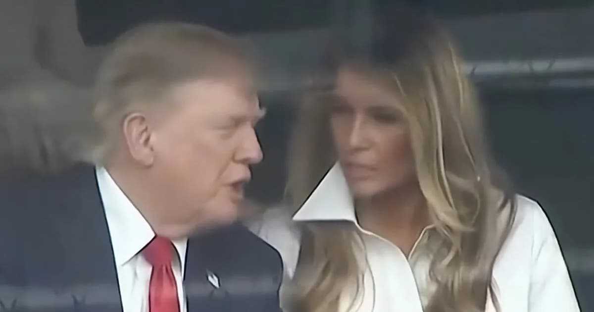Lip Reader Decodes Heated Exchange Between Melania And Donald Trump At IndyCar Event: âI Canât Take Anymoreâ
