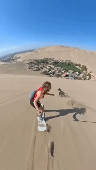 Sandboarding
