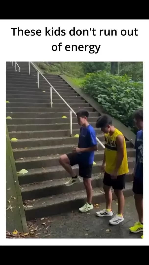 Perfect sync by all the kids here