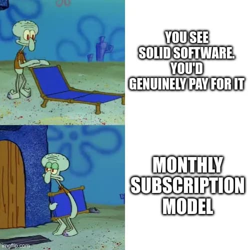 Found an IDE theme. Monthly subscription. A theme.