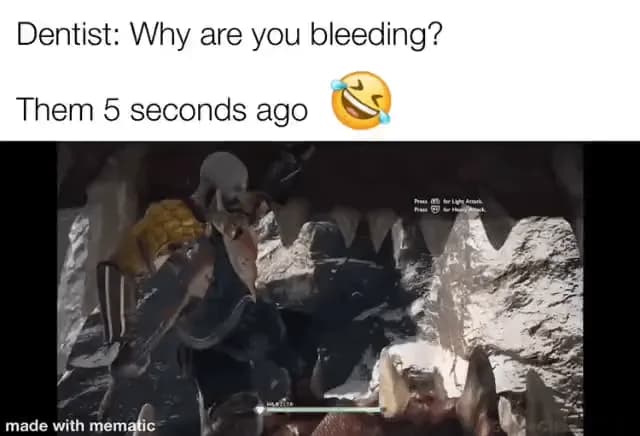 Dentists be playing innocent after taking tooths
