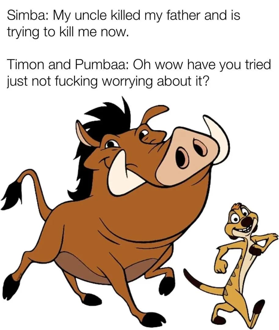 Worry not about mufasa...Just not worry!!!