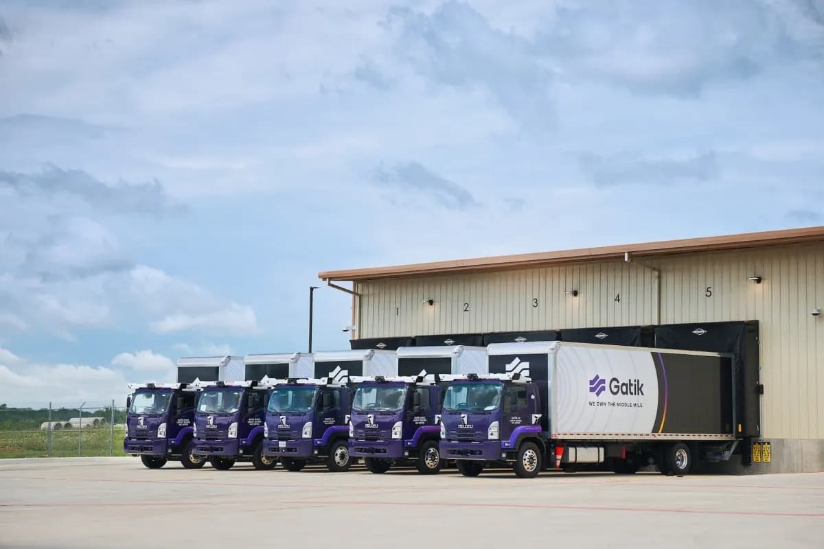 Self-driving truck startup Gatik raises $200M following PepsiCo deal | TechCrunch